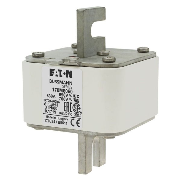Bussmann 170M6060 630A 690V AC 170M high-speed square-body fuse