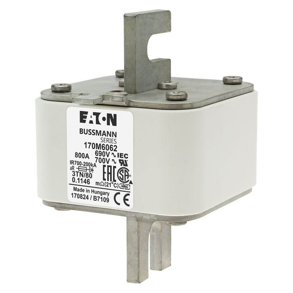 Bussmann 170M6062 800A 690V AC 170M high-speed square-body fuse