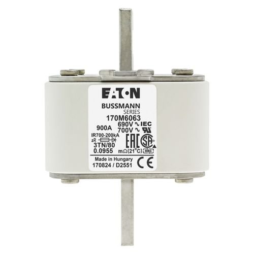 Bussmann 170M6063 900A 690V AC 170M high-speed square-body fuse
