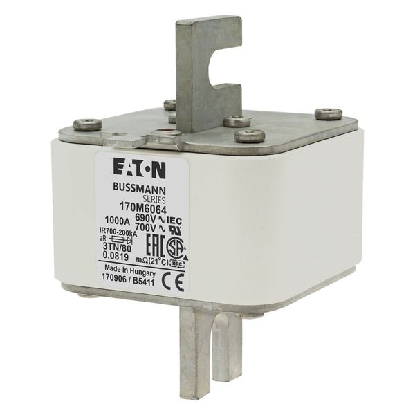 Bussmann 170M6064 1000A 690V AC 170M high-speed square-body fuse