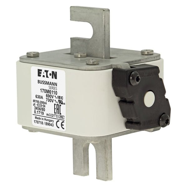 Bussmann 170M6110 630A 690V AC 170M high-speed square-body fuse