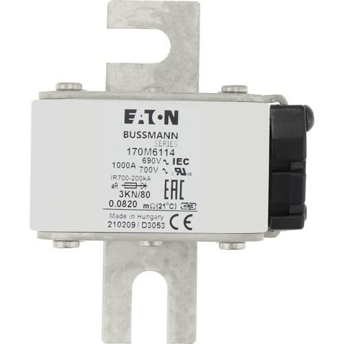 Bussmann 170M6114 1000A 690V AC 170M high-speed square-body fuse