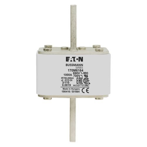 Bussmann 170M6164 1000A 690V AC 170M high-speed square-body fuse