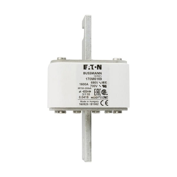 Bussmann 170M6169 1600A 690V AC 170M high-speed square-body fuse