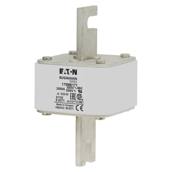 Bussmann 170M6171 2000A 550V AC 170M high-speed square-body fuse