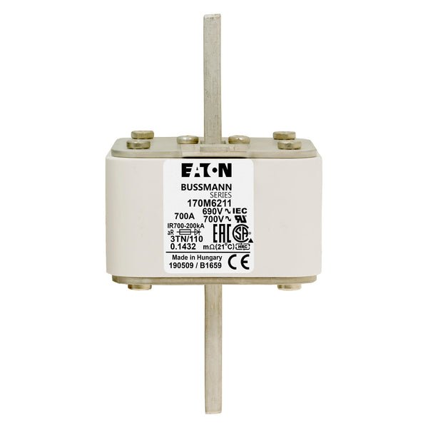 Bussmann 170M6211 700A 690V AC 170M high-speed square-body fuse