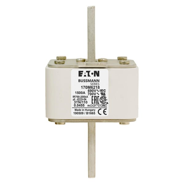 Bussmann 170M6218 1500A 690V AC 170M high-speed square-body fuse