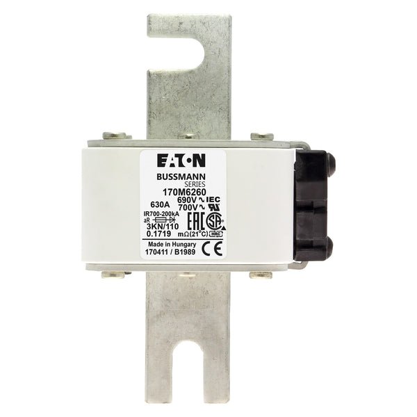 Bussmann 170M6260 630A 690V AC 170M high-speed square-body fuse