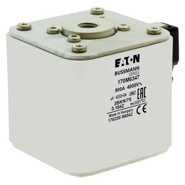 Eaton Bussmann 170M6347 900A 1250V AC aR High-Speed Fuse