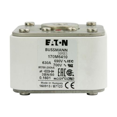 Eaton Bussmann 170M6410 630A 690V AC aR High-Speed Fuse
