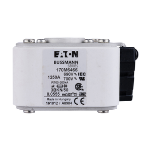 Eaton Bussmann 170M6466 1250A 690V AC aR High-Speed Fuse