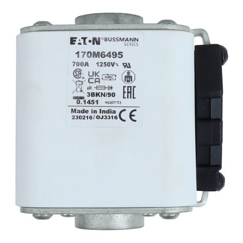 Eaton Bussmann 170M6495 700A 1250V AC aR High-Speed Fuse