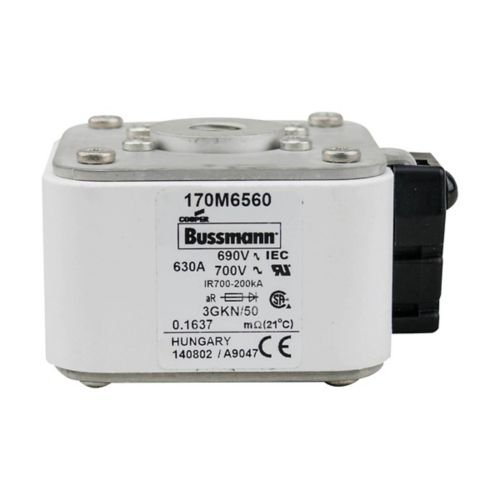 Eaton Bussmann 170M6560 630A 690V AC aR High-Speed Fuse