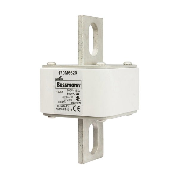 Eaton Bussmann 170M6620 1800A 600V AC aR High-Speed Fuse