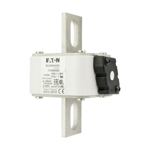 Eaton Bussmann 170M6665 1100A 690V AC aR High-Speed Fuse