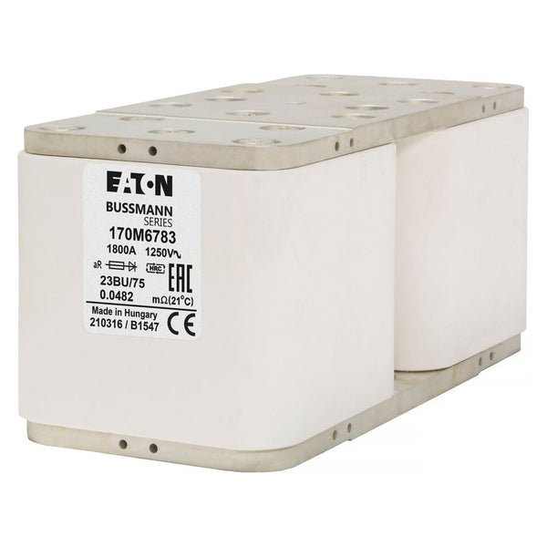 Eaton Bussmann 170M6783 1800A 1250V AC aR High-Speed Fuse