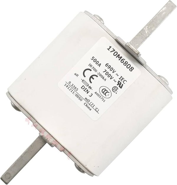 Eaton Bussmann 170M6808 500A 690V AC aR High-Speed Fuse