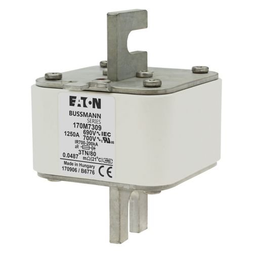Eaton Bussmann 170M7309 1250A 690V AC aR High-Speed Fuse