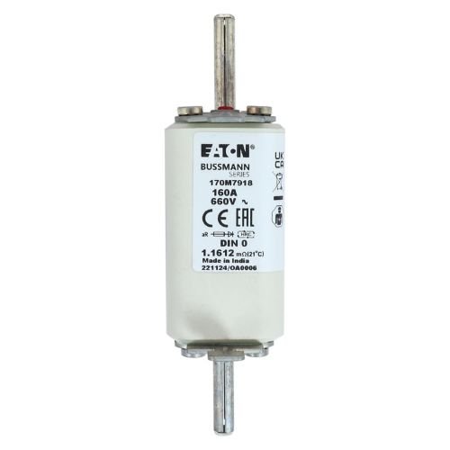 Eaton Bussmann 170M7918 160A 660V AC aR High-Speed Fuse