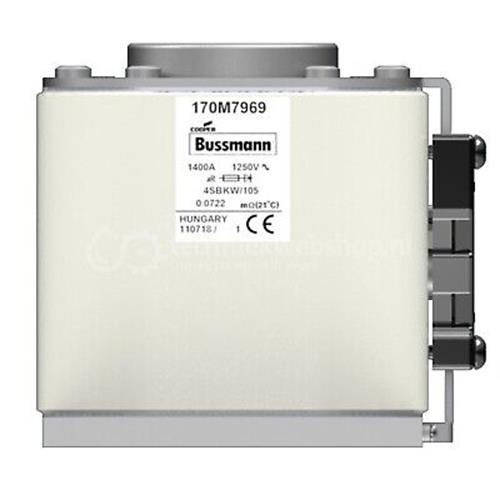 Eaton Bussmann 170M7969 1400A 1250V AC aR High-Speed Fuse