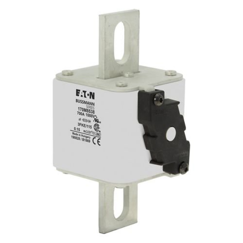 Eaton Bussmann 170M8538 700A 1000V AC aR High-Speed Fuse