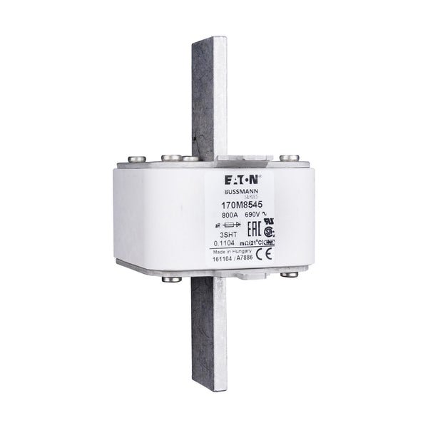 Eaton Bussmann 170M8545 800A 690V AC aR High-Speed Fuse