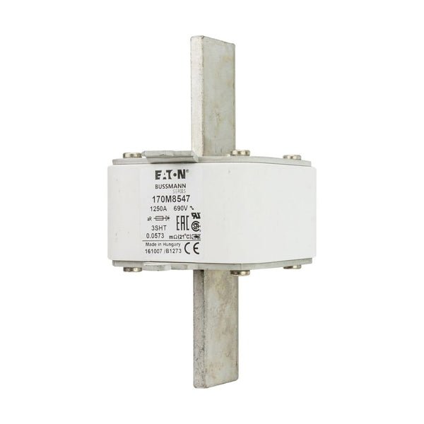 Eaton Bussmann 170M8547 1250A 690V AC aR High-Speed Fuse