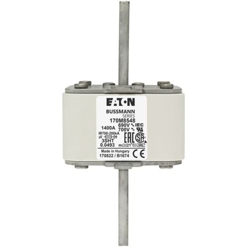 Eaton Bussmann 170M8548 1400A 690V AC aR High-Speed Fuse