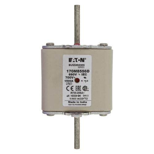 Eaton Bussmann 170M8556D 1500A 690V AC aR High-Speed Fuse