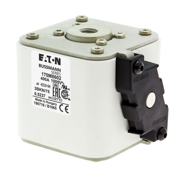 Eaton Bussmann 170M8602 400A 1000V AC aR High-Speed Fuse