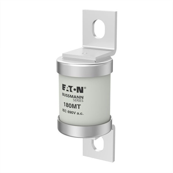 Eaton Bussmann 180MT 180A 690V AC / 350V DC (IEC); 700V AC (UL) Class aR BS88 High-Speed Semiconductor Fuse