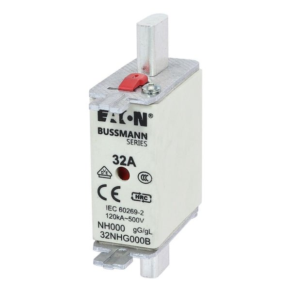 Eaton Bussmann 32NHG000B-690 32A 690V AC Class gG/gL NH HRC Industrial Fuse