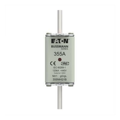 Eaton Bussmann 355NHG1B 355A 500V AC fusible industrial NH HRC Clase gG/gL