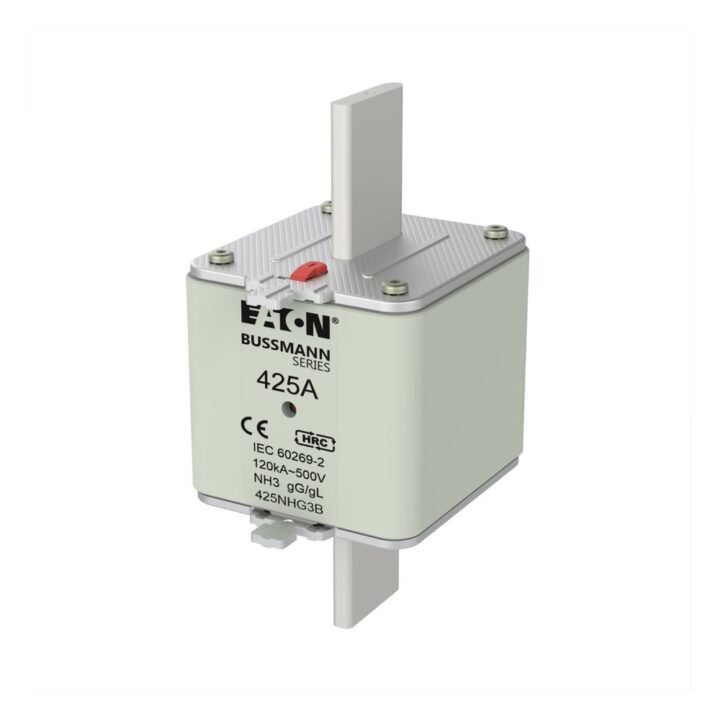 Eaton Bussmann 425NHG3B-690 425A 690V AC fusible industrial NH HRC Clase gG/gL
