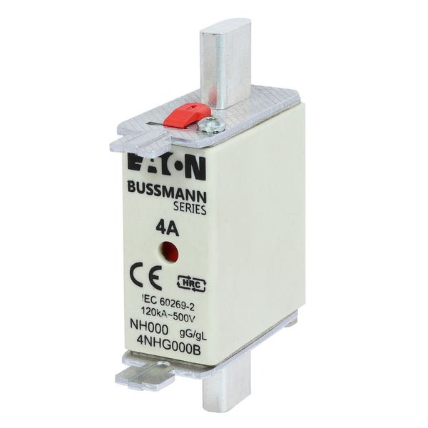 Eaton Bussmann 4NHG000B-690 4A 690V AC Class gG/gL NH HRC Industrial Fuse