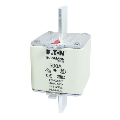 Eaton Bussmann 500NHG3B-690 500A 690V AC Class gG/gL NH HRC Industrial Fuse