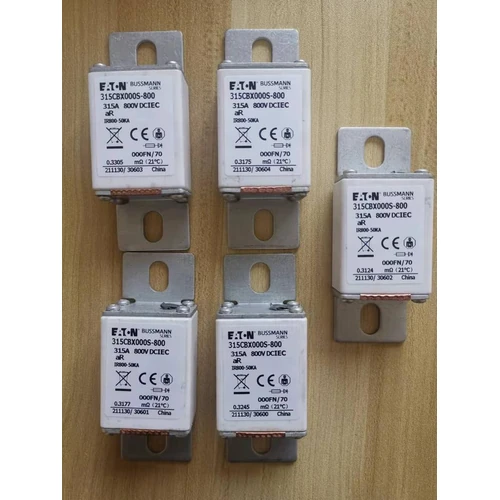 Bussmann 50CBX000S-800-IN 800V DC 50A Battery Storage Fuse with Microswitch Indicator (NH000)