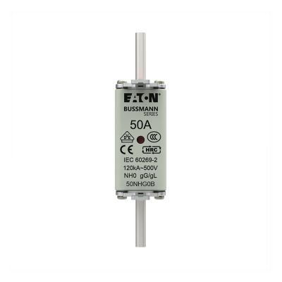 Eaton Bussmann 50NHG0B 50A 500V AC промышленный предохранитель NH HRC класса gG/gL