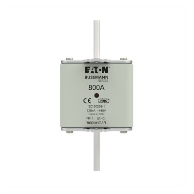 Bussmann 800NHG3B 800A 440V AC NH3 low-voltage NH fuse