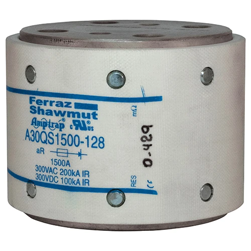 Mersen A30QS1500-128 1500A High-Speed Fuse