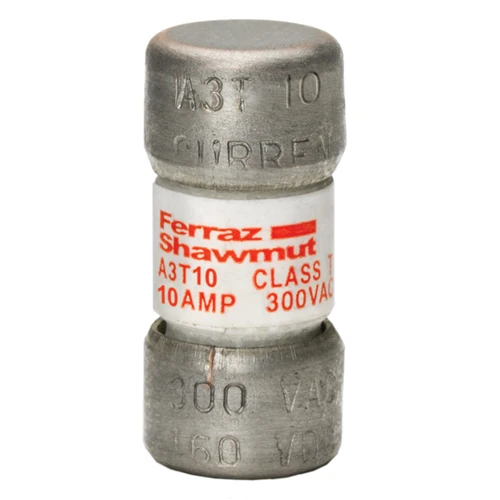 Mersen A3T10 10A 300VAC/160VDC Class T Fast-Acting Fuse