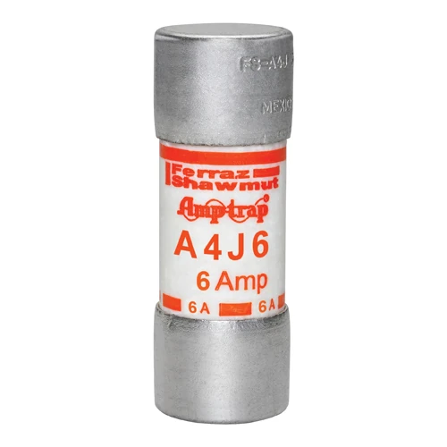 Mersen A4J6 6A Class J fast-acting current-limiting fuse