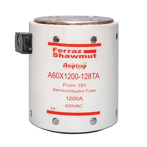 Mersen A60X1200-128TA 1200A 600VAC aR High-Speed Fuse