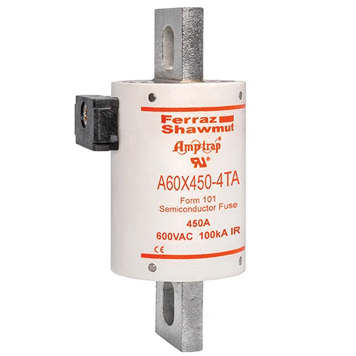 Mersen A60X450-4TA 450A 600VAC aR High-Speed Fuse