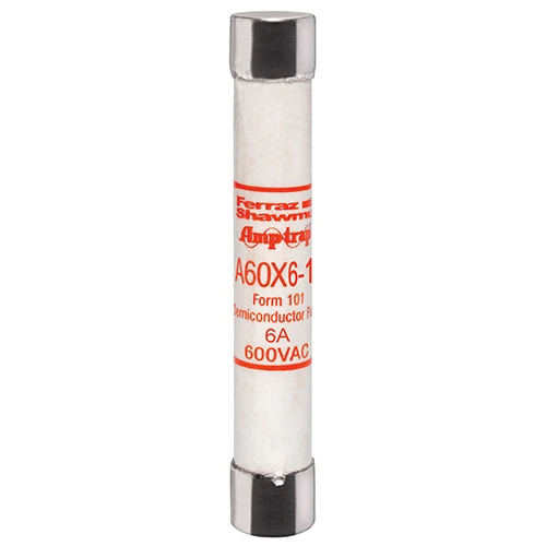 Mersen A60X6-1 6A 600VAC aR High-Speed Fuse