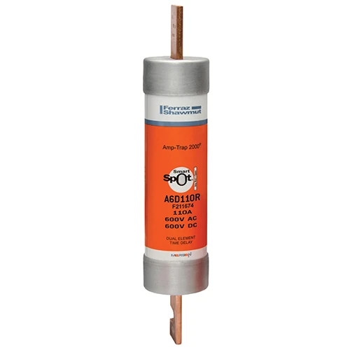 Mersen A6D110R 110A 600VAC/600VDC Class RK1 Time-Delay Fuse