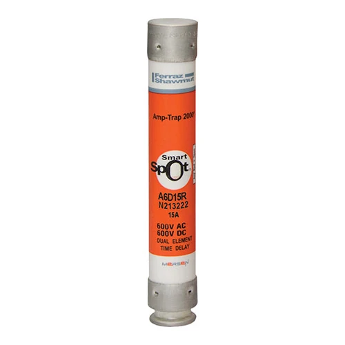 Mersen A6D15R 15A 600VAC/600VDC Class RK1 Time-Delay Fuse