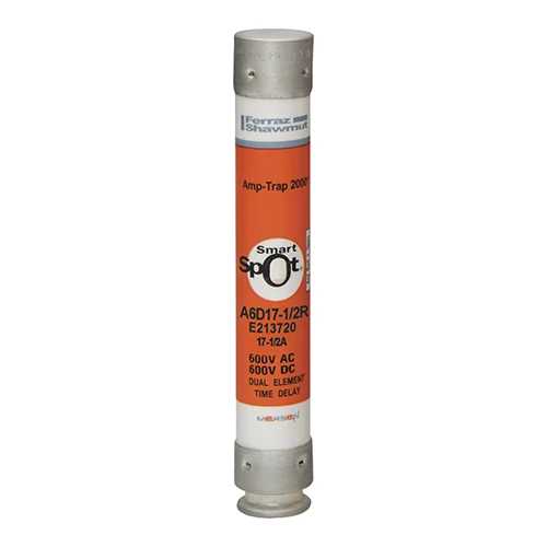 Mersen A6D17-1/2R 17.5A 600VAC/600VDC Class RK1 Time-Delay Fuse
