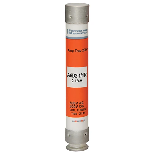 Mersen A6D2-1/4R 2.25A 600VAC/600VDC Class RK1 Time-Delay Fuse