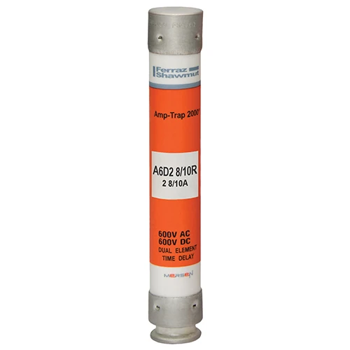 Mersen A6D2-8/10R 2.8A 600VAC/600VDC Class RK1 Time-Delay Fuse